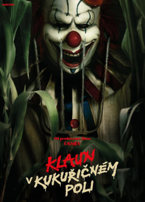 Klaun v kukuřičném poli